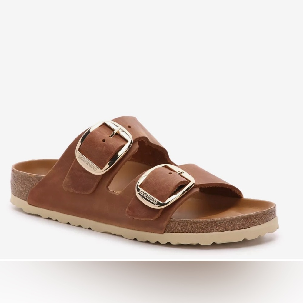 NWT Birkenstock Arizona sandals

Color: Cognac 
Size: 42 Eu
Medium width